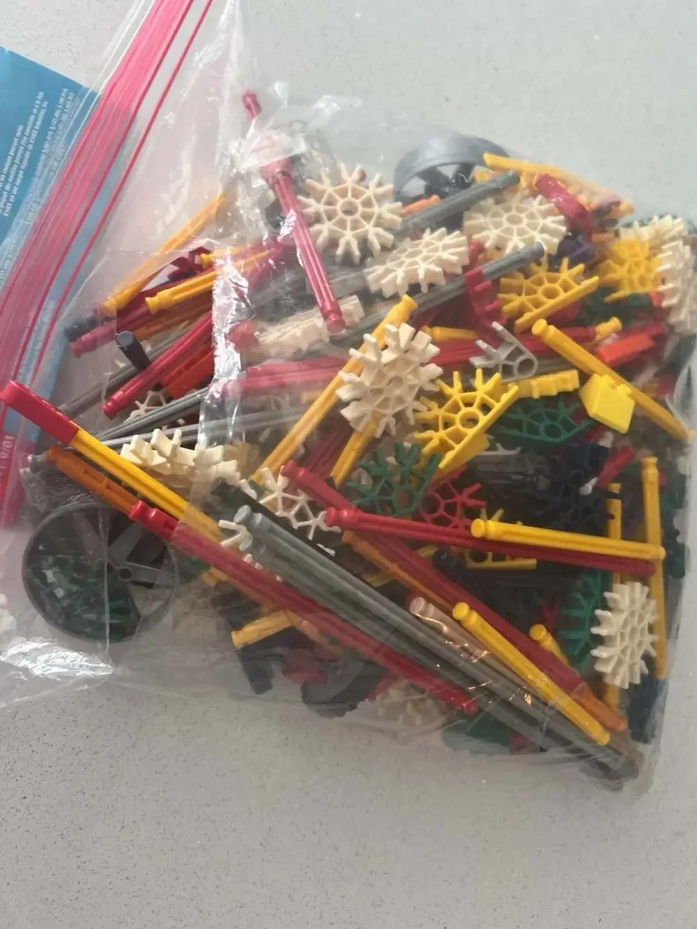 Vintage K'NEX 10 Model Building Set Assorted Pieces Lot